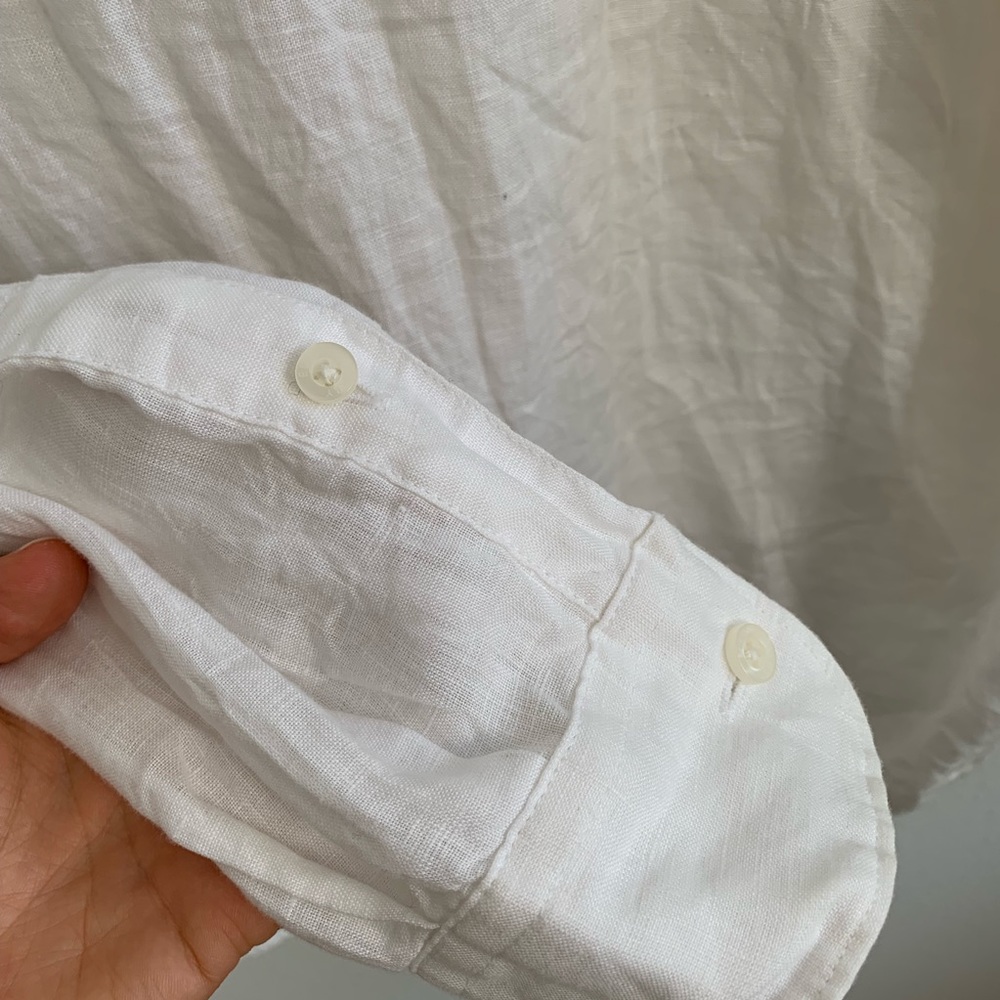 Linen Button Down Perry Ellis - Picture 4 of 4